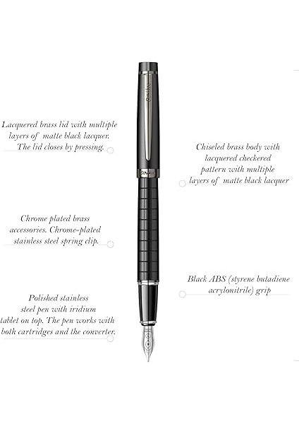 Honour 38 Dolma Kalem Mat Siyah modelleri