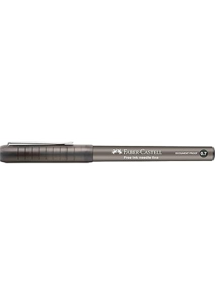 Free Ink Roller Kalem, 0.7 Mm, Siyah, Silinmez Kalıcı Mürekkep, Mürekkep Göstergeli, Iğne Uçlu fırsatları