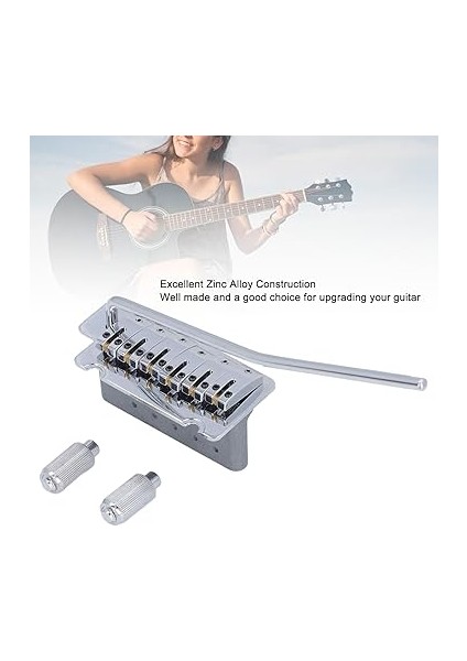 Elektro Gitar Tremolo Köprüsü, Strats Için Elektro Gitar Köprüsü Sq St, Gitar Yedek Parçaları, Tremolo Kolunda Itme, Kolay Kurulum modelleri