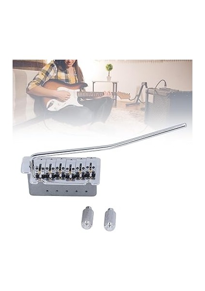 Elektro Gitar Tremolo Köprüsü, Strats Için Elektro Gitar Köprüsü Sq St, Gitar Yedek Parçaları, Tremolo Kolunda Itme, Kolay Kurulum indirimleri