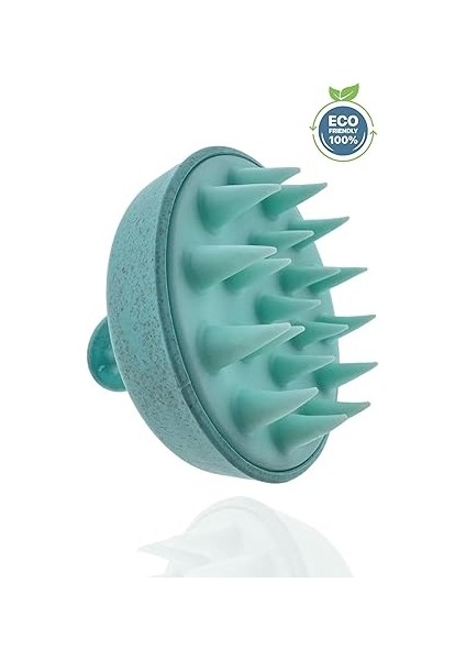 Saç Bakım Fırçası, Saç Derisine Masaj Yapan Şampuan Tarağı, Duş Fırçası Slikon Saç Masaj Tarağı Mavi fırsatları