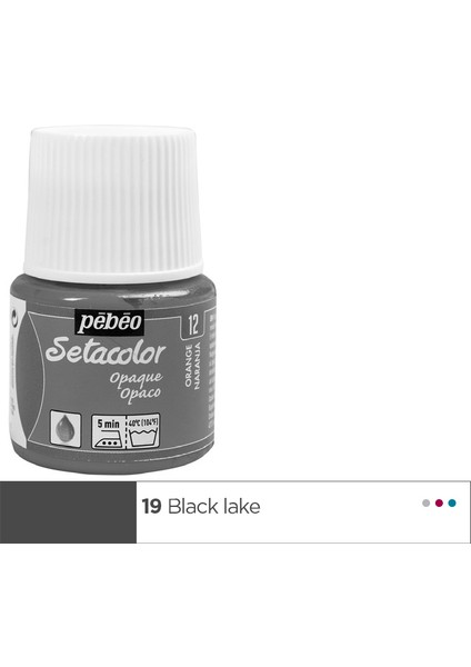 Pebeo 295/19 Setacolor Opaque Örtücü Kumaş Boyası