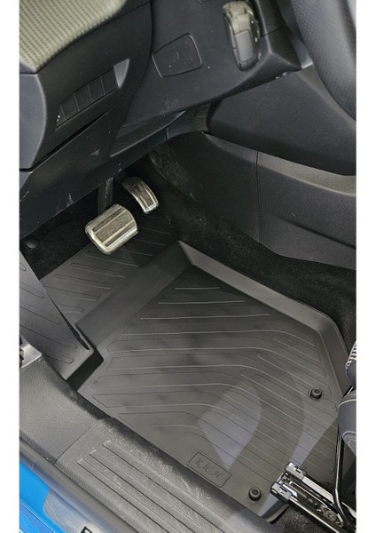 7 mm Renault Clio 3 Hb 2009 ile Uyumlu 5d Havuzlu Üniversal Paspas Gri fırsatları