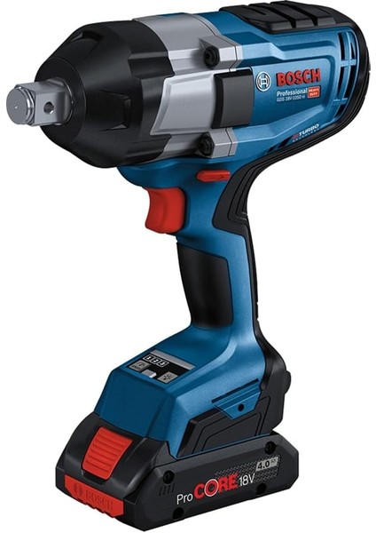 Professional Gds 18V-1050 H Akülü Darbeli Somun Sıkma (18 Volt, 2 x 5,0 Ah Akü, Şarj Cihazı, L-Boxx Çanta, 1.050 Nm Maks. Tork, 3/4" Kare Uç Girişi)