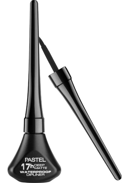 Deep Matte Waterproof Dipliner - Mat Dipliner, Siyah, 4.5 ml