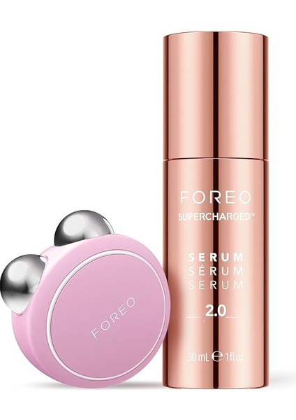 Bear Mini Firm &amp; Fabulous + Serum Serum Serum 30 ml - Mikro Akımlı Yüz Sıkılaştırma Cihazı