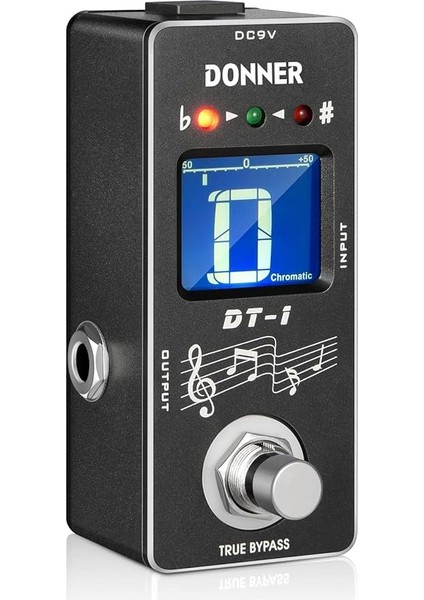 Dt-1 Tuner Pedal (Siyah)