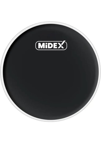 DR-16BK Siyah Renk 16 Inç Tom Bateri Davul Derisi Drumhead 16'' Inch (40.64 Cm)