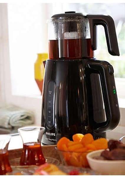 Daily Collection Çay Makinesi, 1700W, 1,9l Su Isıtıcısı, Otomatik Sıcak Tutma, Cam Demlik, HD7301/00 fiyatları