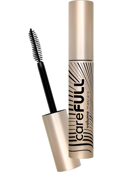 Carefull Volume Besleyici Etkili Yoğun Hacim Veren Siyah Maskara