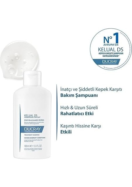 Kelual Ds Shampoo Kepeklenme ve Kaşıntı Karşıtı Şampuan 100ML fiyatları