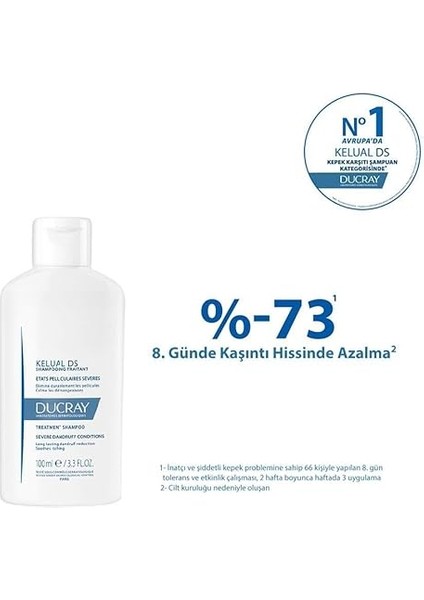 Kelual Ds Shampoo Kepeklenme ve Kaşıntı Karşıtı Şampuan 100ML fırsatları