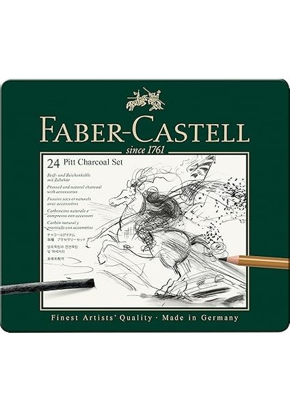 Pitt M.chrome Işlenmiş Kömür Seti Siyah fiyatları