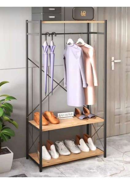 Çok Amaçlı Portmanto Askılık Ayakkabılık Vestiyer Kıyafet Askılığı Atlantik Çam Henüz Yorum Yazılmamış.