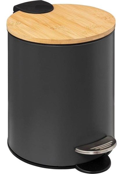 Concept Boho Çöp Kovası Siyah 3 Litre