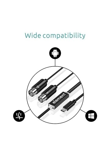 Mıdı USB C Tipi Kablo USB Mıdı Dönüştürücü ile Gösterge Işığı Elektronik Organ Bilgisayar Için indirimleri
