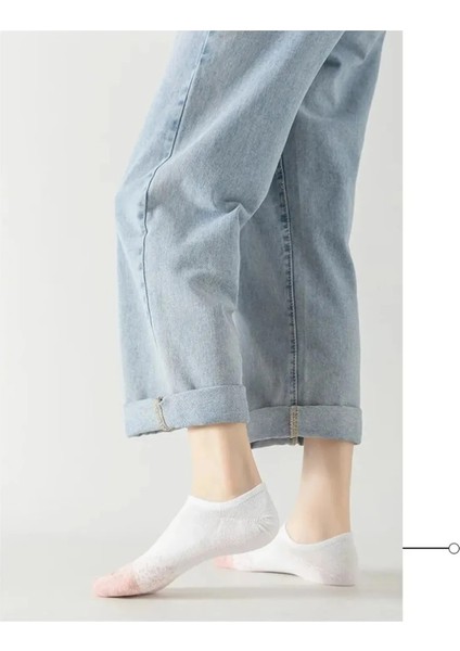 10 Çift 5 Farklı Renk Görünmez Bayan Noktalı Desenli Kadın Çorap Günlük Şık Görünüm Özel Bayan Serisi Hobins Sportswear & Company Markası Ile fiyatları