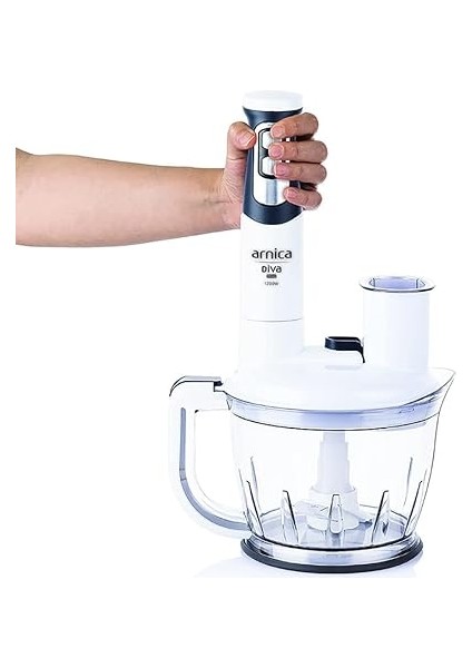 GH21800 Diva Pro Rendeli El Blender Seti Beyaz modelleri