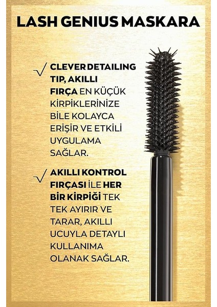 True Lash Genius 5 Etkili Maskara 10 Ml. fırsatları