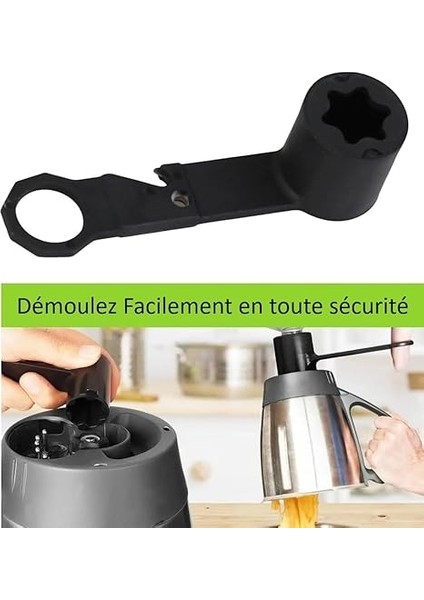 Badil Thermomix Hamur Sökücü, Ağır, Yapışkan Makarnayı Bu Sökme Anahtarı ile Thermomix Karıştırma Kabından Kolayca Çıkarın fiyatları