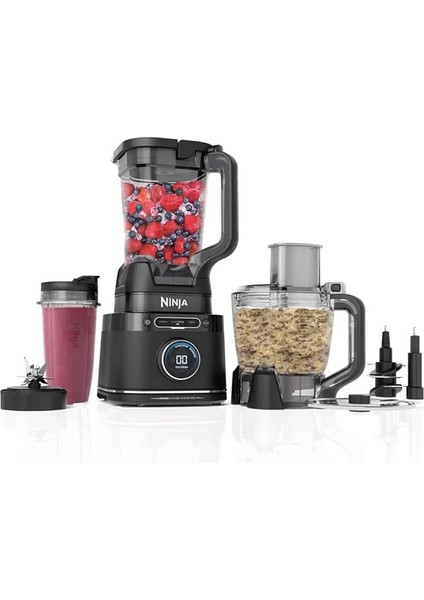 Detect Power Blendsense, 3'ü 1 Arada Blender Processor Pro, 1200 W, Auto Iq Teknolojisi, 2.1 L Power Nutri Sürahi ve Kapağı, 700ML Power Nutri Bardak, 400ML Power Nutri Kase