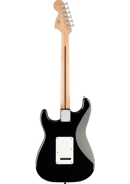 By Fender Affinity Series™ Stratocaster® Elektro Gitar ve Mustang™ Micro Pack Siyah Gigbag, Kayış, Kulaklık, Pena ve Fender Play Için 3 Aylık Abonelik Dahil fırsatları