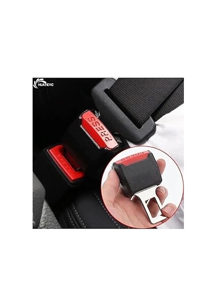 tüm araçlara uyumlu metal ağız 1 adet emniyet kemeri aparatı modelleri