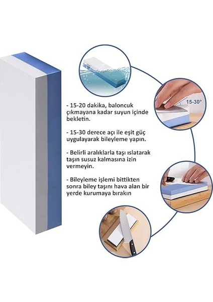 1000# 6000# çift taraflı profesyonel bileme taşı sulu biley uzun ömürlü kusursuz bileme ustura bıçak makas fiyatları