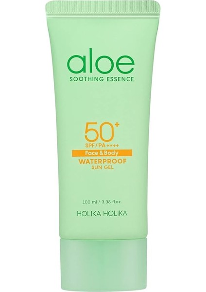 Holika Aloe Su Geçirmez Güneş Kremi 70ML - Hafif, Yumuşak, Nemlendirici, Yapışmaz, Beyaz Dökme Yok, Aloin Güneş Ekranı Uv Işınını Korur Spf 50+ Pa++++