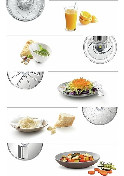 Hausgeräte Bosch MUZ9VLP1 Lifestyle Set Veggielove Plus Mutfak Makineleri Için Optimum fırsatları