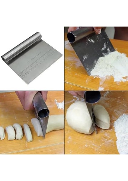 çelik spatula,metal hamur sıyrıcı,pasta sıyırma aparatı,hamur dilimleyici,pasta ve pastacılık ıçin çelik şekillendirici ve hamur porsiyonlayıcı modelleri