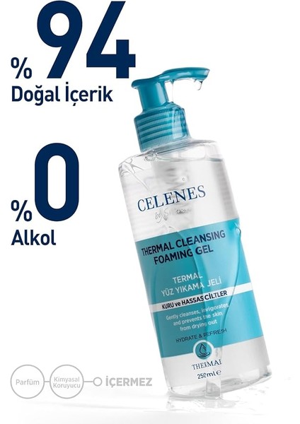 Thermal Temizleme Jeli Kuru ve Hassas Ciltler Için (250 Ml) fırsatları