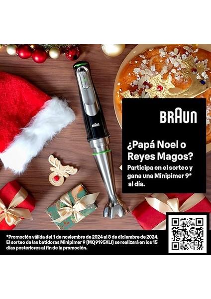 Multiquick 9 Mq 9147X El Mikseri – Active Powerdrive ve Splashcontrol Ile, Püre Yapma Çubuğu, Sebze Ezici, Mikser, Parçalayıcı ve Çırpma Teli, 1200 Watt, Siyah/paslanmaz Çelik modelleri