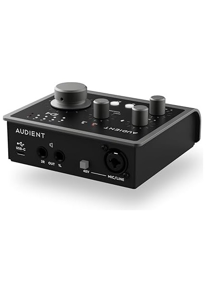 Ses Arabirimi Id4 Mkıı, Class A Konsol Mikrofon Ön Amplifikatör (Yüksek Hızlı Usb-C, Monitör Karışımı ve Monitör Panning Fonksiyonu, 2 Kulaklık Çıkışı, Mac/pc/ios Uyumlu), Siyah, Id Mkıı fiyatları