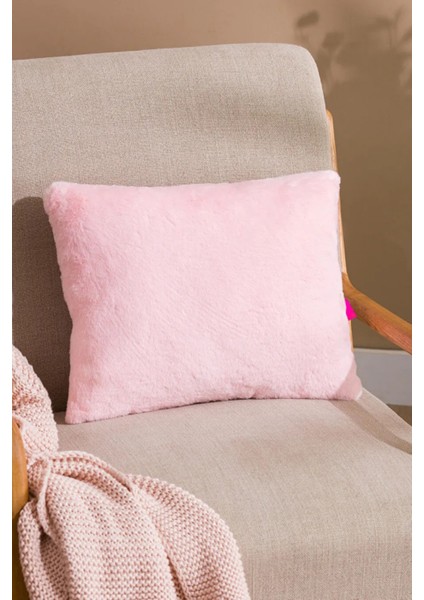 Barbie Nakışlı Peluş Yastık, Pembe Kırlent Yastık 35CM x 40CM indirimleri