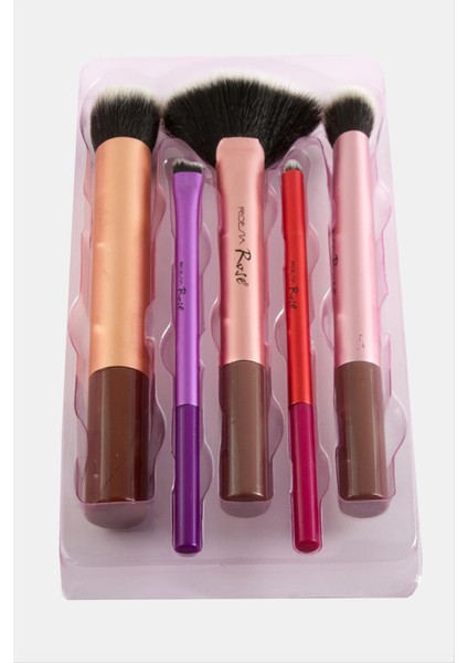 shop 5 Adet Makyaj Fırça Seti-Renkli