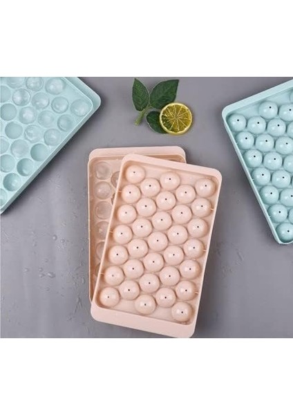 33 bölmeli buz kalıbı | kapaklı damla model büyük boy buz kalıbı buzluk sert plastik modelleri