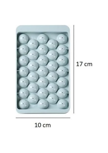 33 bölmeli buz kalıbı | kapaklı damla model büyük boy buz kalıbı buzluk sert plastik fırsatları