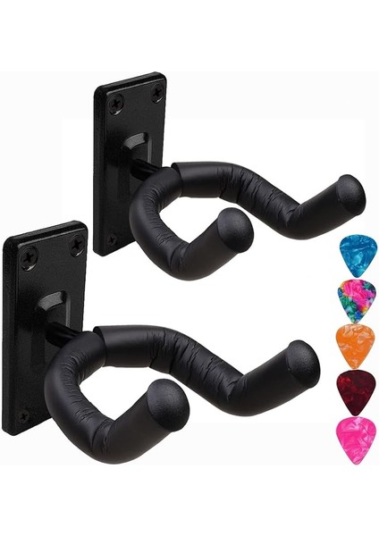 Gitar Duvar Standı, Gitar Kancası Standı, Ukulele Standı, Duvar Montajı ve Gitar Penaları, Akustik Gitar Klasik Gitar Bas Elektro Gitar
