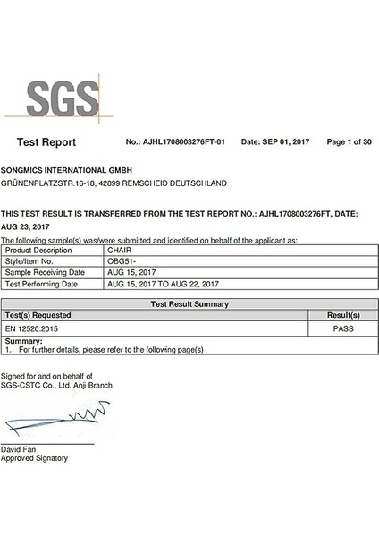 Ofis Koltuğu, Yönetici Koltuğu, Döner Sandalye, Siyah, OBG51B, 111 x 77 x 71 fırsatları