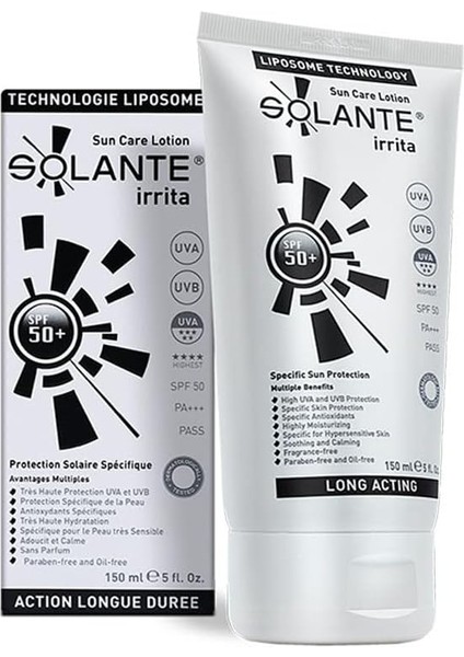 150ML Irrita SPF50 1 Paket(1 x 1000 G)