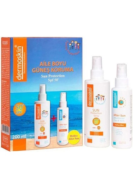 Sun Spf 50 Aile Hediyeli Paket 1 Paket (1 x 100 Ml)