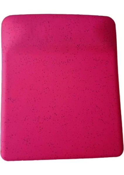 Fuşya Kum Desen Bilek Destekli Kaymaz Taban Bilgisayar Notebook Mouse Pad - Bileklikli fiyatları