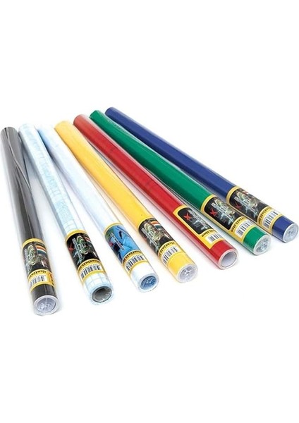Inox 45 cm x 2 mt Renkli Yapışkanlı Asetat Kağıdı