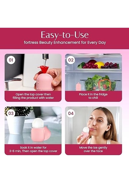 Home Buz Yüz Rulo Silindiri - Yüz Masaj Buzu - Soğuk Terapi - Şişlik Giderici ve Cilt Sıkılaştırıcı - Tekrar Kullanılabilir Cilt Bakımı fiyatları