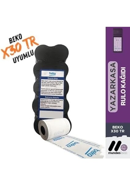 X30 Tr Yazarkasa Rulosu, 1 Paket 10 Rulo fiyatları