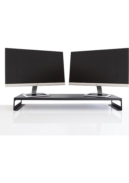 Dual Monitör Standı – Ikili Monitör Standı – Monitör Yükseltici – Metal – Siyah – SMS4BL fiyatları