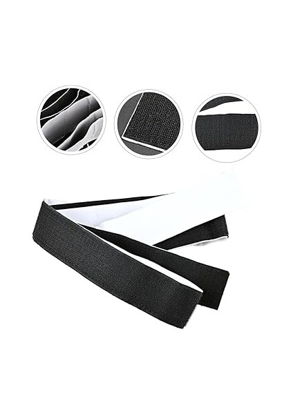 Gitar Pedalboard Bandı Pedalboard Için Güçlü Yapışkan Şeritler Kullanımı Kolay Siyah O04 modelleri