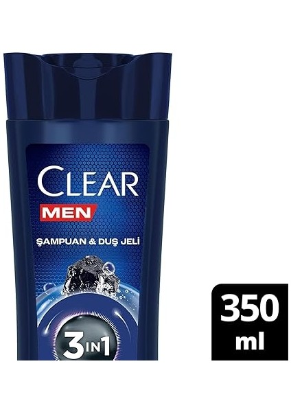 Men 3 In 1 Şampuan &amp; Duş Jeli Arındırıcı Kömür Saç Yüz Vücut Için fiyatları