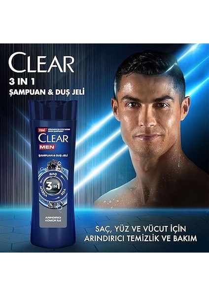 Men 3 In 1 Şampuan &amp; Duş Jeli Arındırıcı Kömür Saç Yüz Vücut Için modelleri